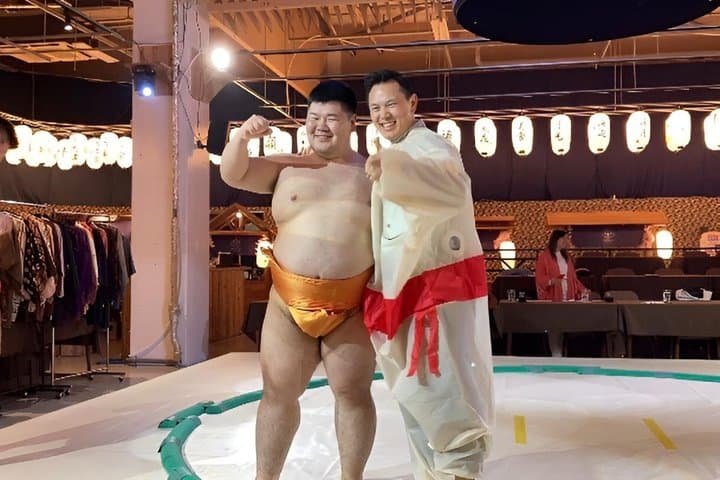 Up-Close Sumo Experience at Ochi Stable: Wear Kimono in Osaka — photo 7