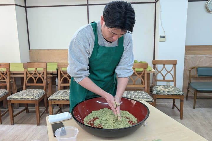 Tokyo Matcha Soba Making Experience – Easy & Fun! — photo 12
