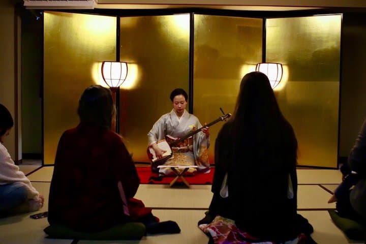 Shared Tea Ceremony with Live Traditional Music in Kyoto — photo 1