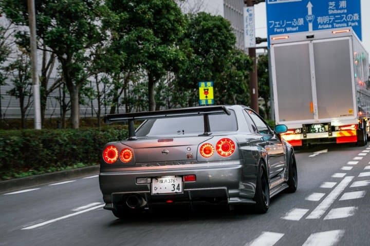 Daikoku Car meet & Tokyo Private JDM Night Tour in 700HP R34 GT-R — photo 6