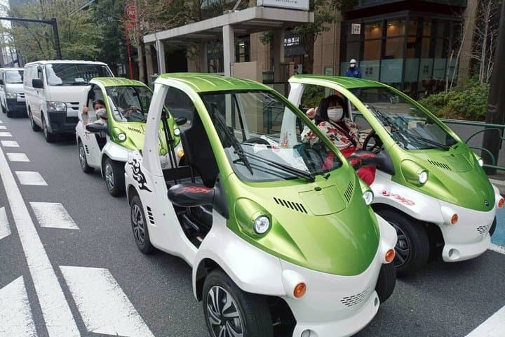 Official Tokyo Shibuya : KIMONO Dressed EV-Go Kart Activity Tour — photo 3