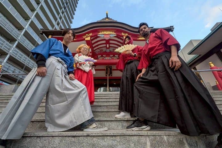 Official Tokyo Shibuya : KIMONO Dressed EV-Go Kart Activity Tour — photo 11
