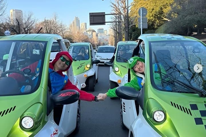 Official Tokyo Shibuya : KIMONO Dressed EV-Go Kart Activity Tour — photo 2