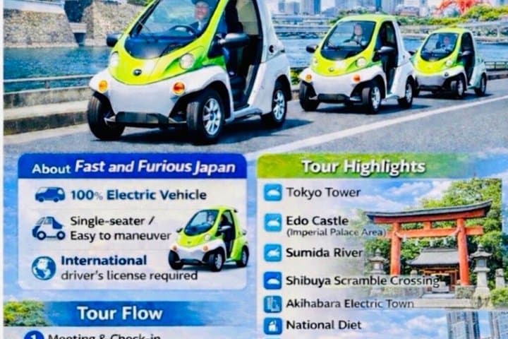 Official Tokyo Shibuya : KIMONO Dressed EV-Go Kart Activity Tour — photo 14