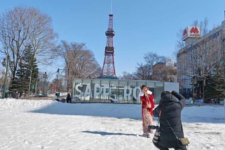 Sapporo Kimono Walking tour in Popular sightseeing spot — photo 3