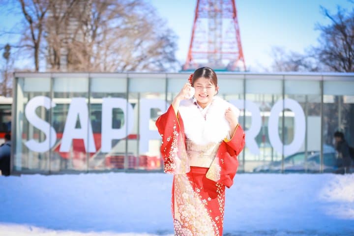 Sapporo Kimono Walking tour in Popular sightseeing spot — photo 4