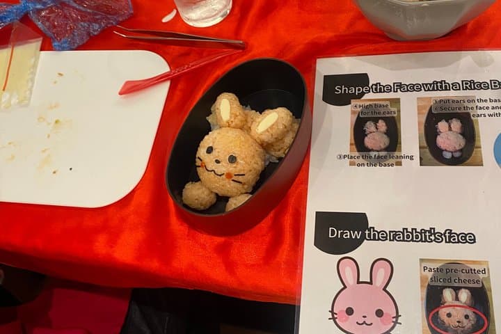 Tokyo Cute Bento: 100% Success Family Cooking Class & Kawaii Art — photo 13