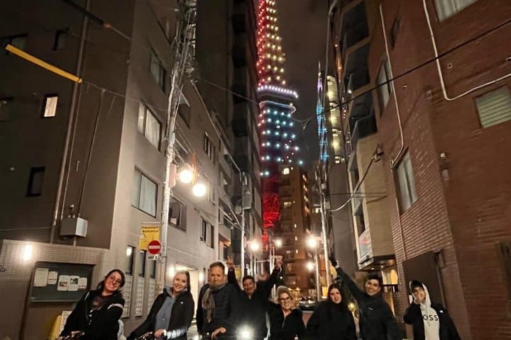 2-Hour Tokyo Night Bike Tour: Shibuya, City Lights & Tokyo Tower — photo 1