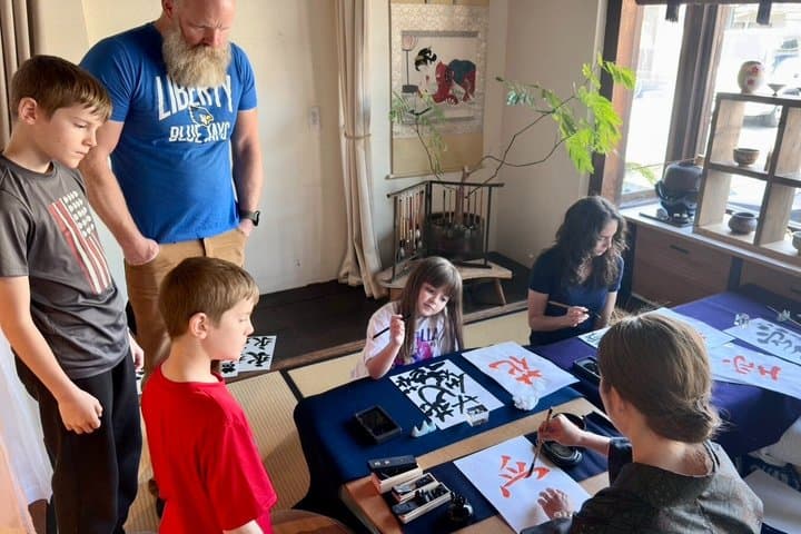 Kyoto Zen Calligraphy Experience in a 100-Year-Old Machiya — photo 16