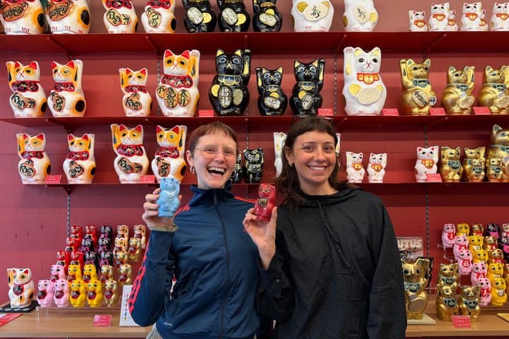 Tokyo Lucky Cat Painting Workshop at Gotokuji — photo 1