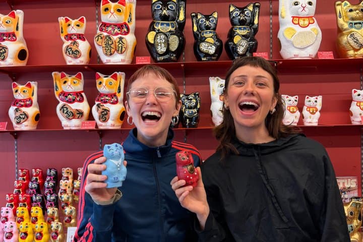 Tokyo Lucky Cat Painting Workshop at Gotokuji — photo 4