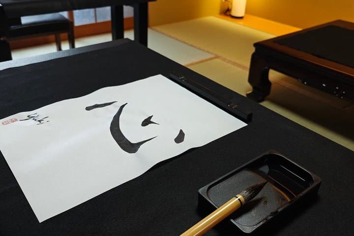 Hands-on Zen Calligraphy & 150-Year-Old Kyoto Machiya Tour — photo 4