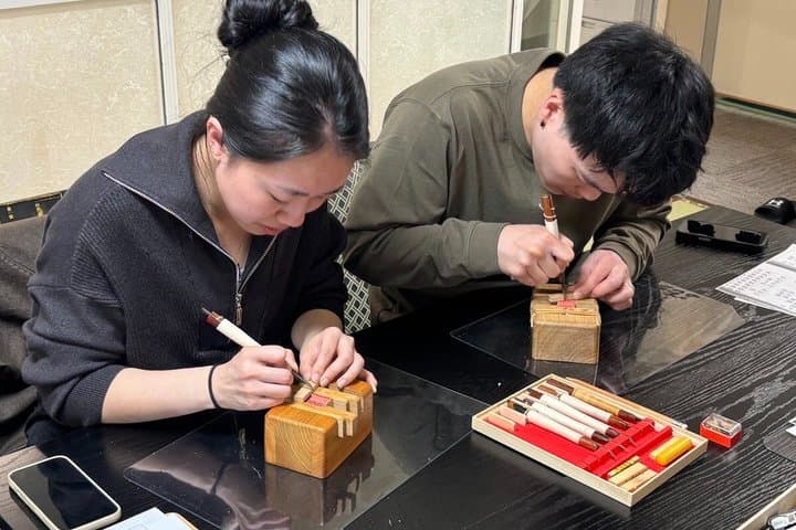Kyoto Personalized Kanji Name Seal (Hanko) & Matcha Sweets — photo 5