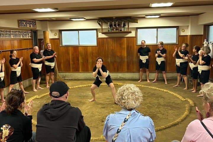 Sumo experience in Tokyo Step into the ring and sumo meal — photo 5