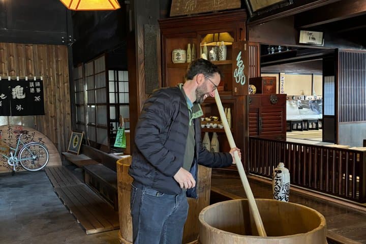 Historic Sake Brewery Tour and Tasting Session — photo 9