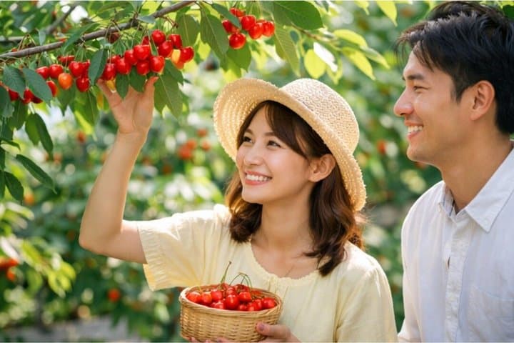 Cherry and Strawberry Hunting Sapporo Complete Package — photo 4
