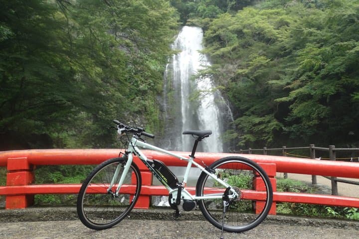 Osaka Half day E bike Katsuoji Temple and Luxury Hilltop Onsen — photo 15