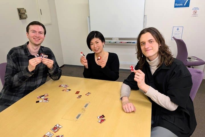 Kyoto Hanafuda Card Game Experience with Local English Learners — photo 2