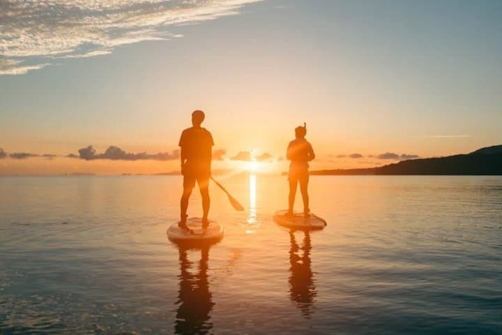 Okinawa Iriomote Sunrise SUP/Canoe Tour in Iriomote Island
