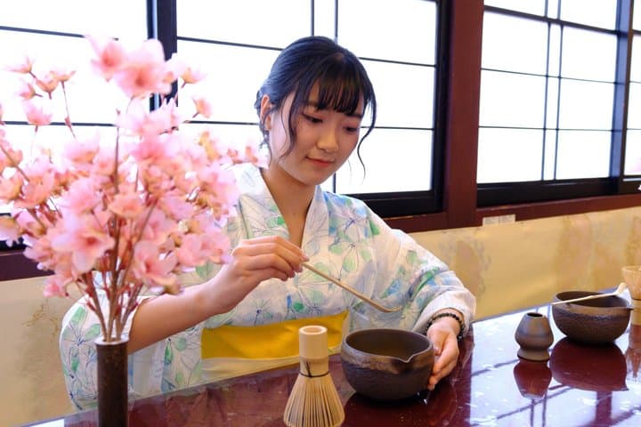 Tokyo Yakatabune Sakura-Theme Cruise:Tea Ceremony,Sweets&Shamisen — photo 1