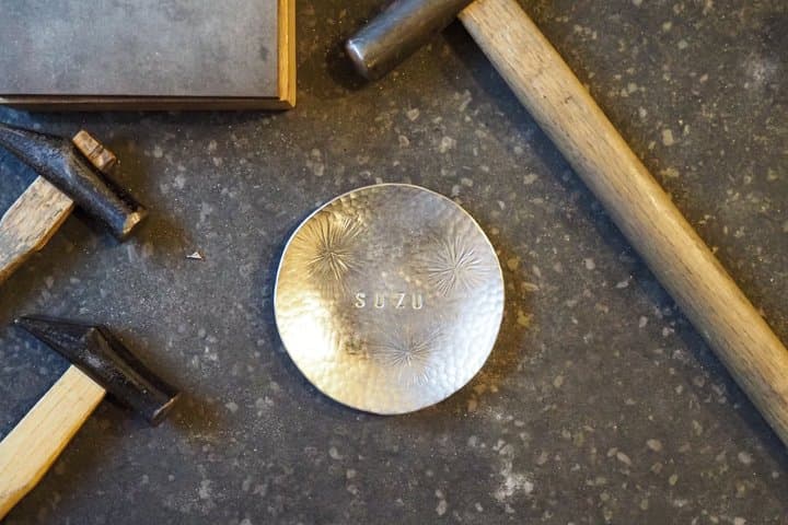 Japanese Metal Craft Workshop: Make Your Suzu Tableware in Osaka — photo 10