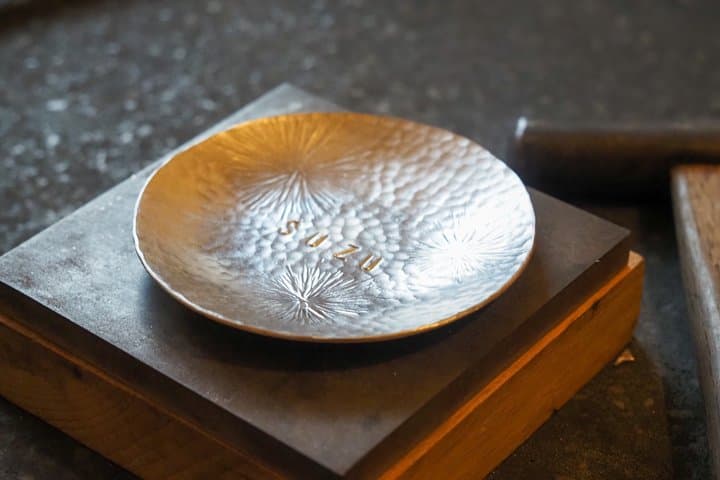 Japanese Metal Craft Workshop: Make Your Suzu Tableware in Osaka — photo 6