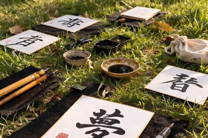 Calligraphy Workshop in Tokyo, Write your Name and Take Home — photo 4