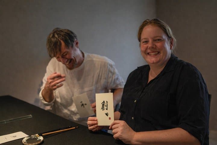 Kyoto: Calligraphy & Matcha Experience in a Zen Studio — photo 8