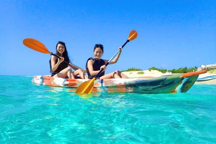 Okinawa Miyakojima 1 day Sea Turtle Snorkeling & Pumpkin Cave & Sea Kayak — photo 4