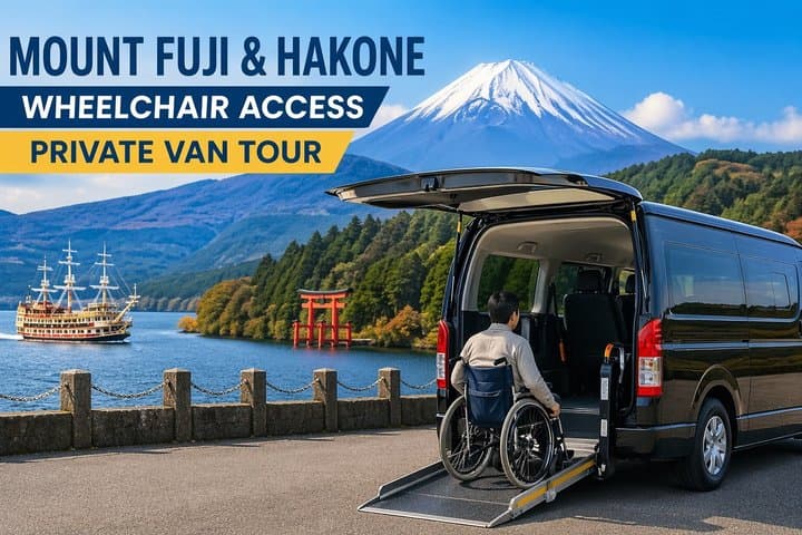Wheelchair Accessible Mount Fuji & Hakone 1-Day Private Van Tour — photo 6