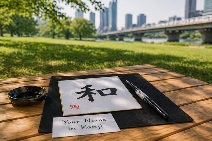 Calligraphy Workshop in Tokyo, Write your Name and Take Home — photo 3