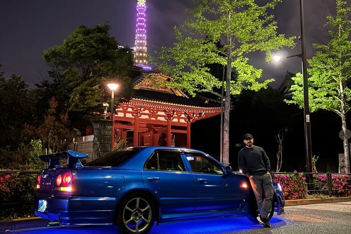 Tokyo: Private JDM R34 Skyline drive & Daikoku PA car meet — photo 3