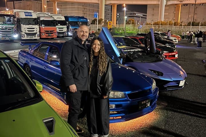 Tokyo: Private JDM R34 Skyline drive & Daikoku PA car meet — photo 4