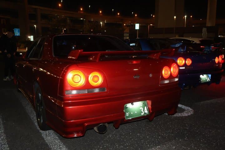 Tokyo: Private JDM R34 Skyline drive & Daikoku PA car meet — photo 7