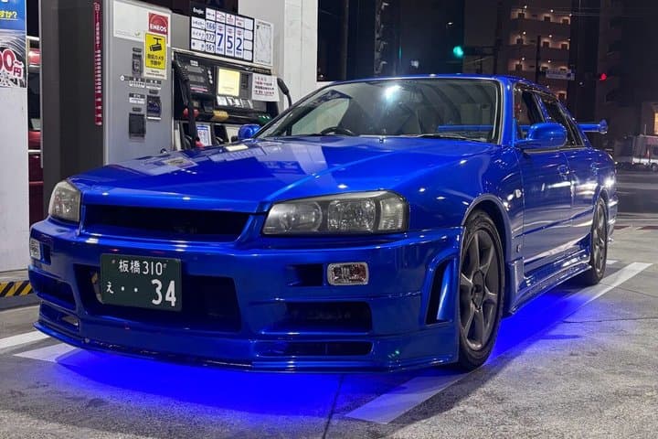 Tokyo: Private JDM R34 Skyline drive & Daikoku PA car meet — photo 11