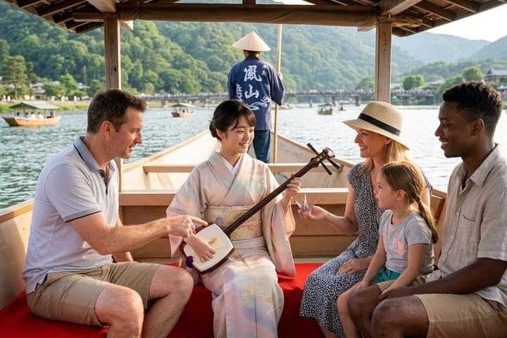 Arashiyama Luxury Tour Private Boat, Geisha and Train — photo 3