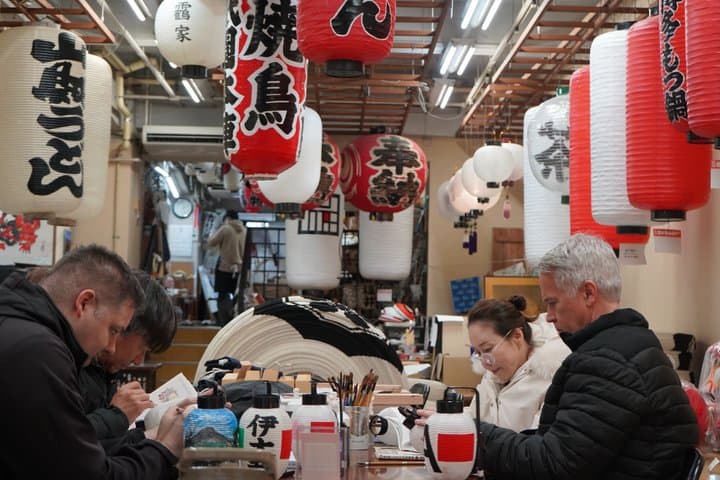 Mini Chochin Lantern Painting Experience — photo 5
