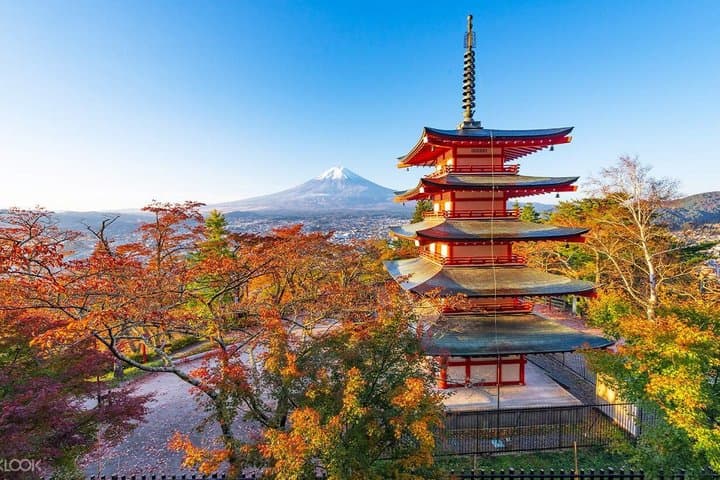 Mt. Fuji scenic spot: Ladder Town Oshino Hakkai, Kawaguchiko tour