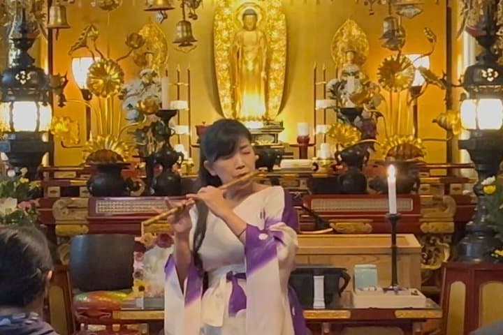 Shinobue Flute Experience at Historic Samurai Temple Fukuoka — photo 12
