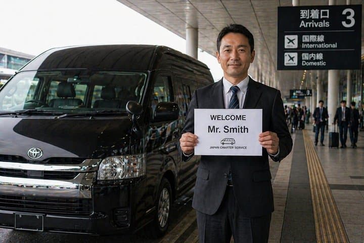 Haneda Airport to Tokyo Private Transfer Hiace Van Up to 9 — photo 2