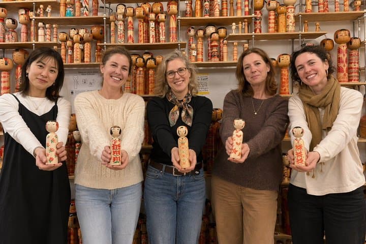 Paint Your Own Kokeshi Doll and Get Your Name in Kanji, Shibuya — photo 2
