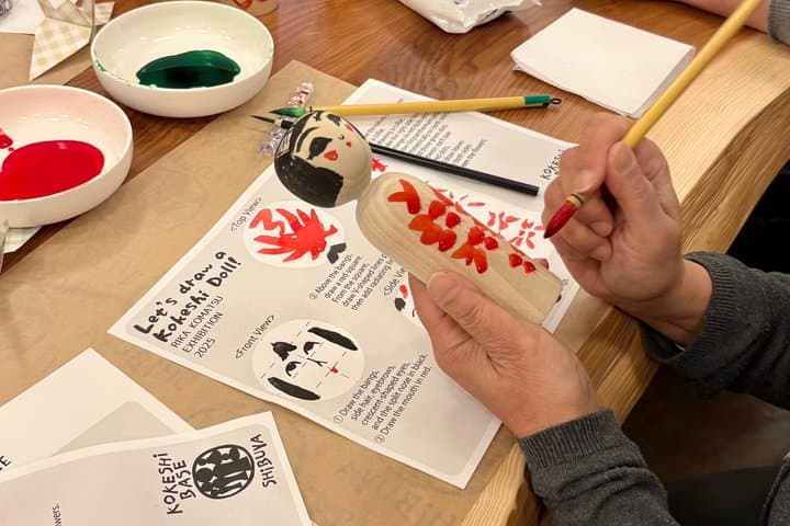 Paint Your Own Kokeshi Doll and Get Your Name in Kanji, Shibuya — photo 10