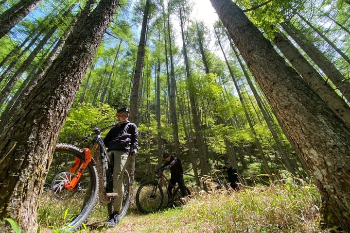 Osaka Japan E MTB Tour: Katsuo-ji temple & Pilgrimage Trails
