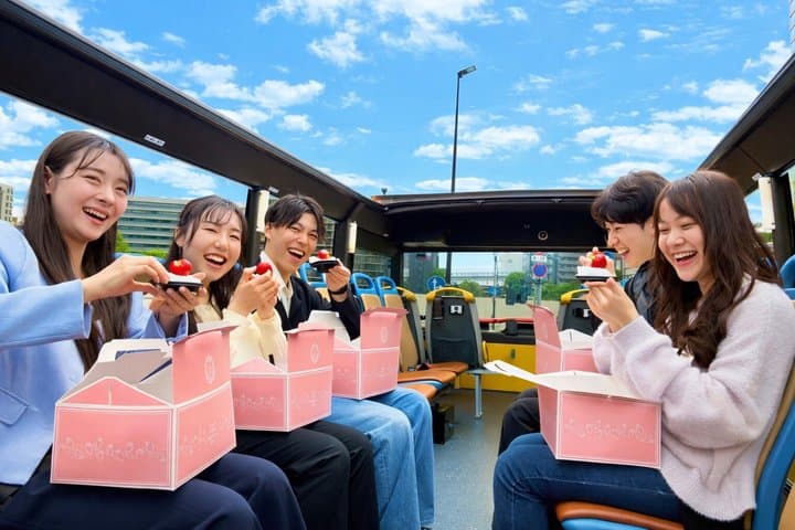 Premium Strawberry & Tokyo City Cruise on Open-Top Bus — photo 1
