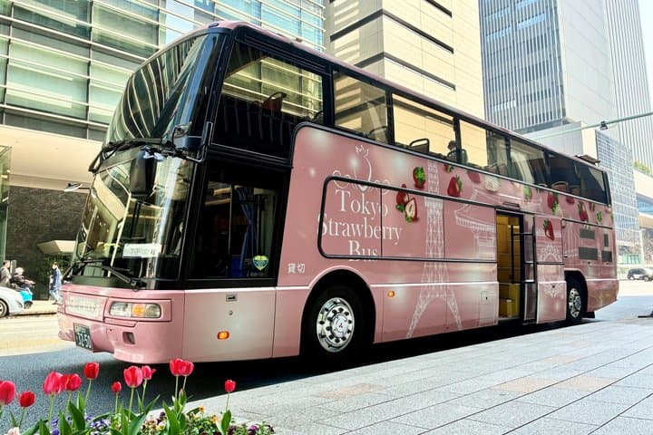 Premium Strawberry & Tokyo City Cruise on Open-Top Bus — photo 2