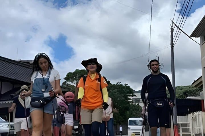 Beppu Nature and Hot Spring Nordic Walking Tour with Local Lunch — photo 6