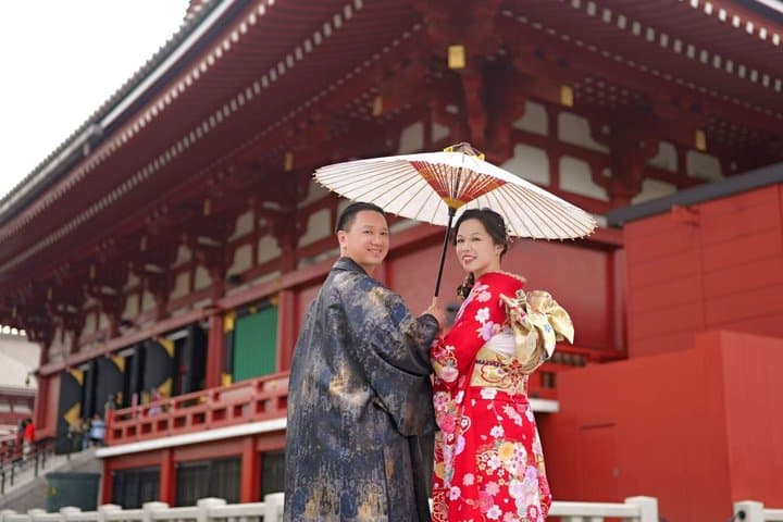 Kimono Furisode and Yukata Rental Experience in Asakusa Tokyo — photo 6
