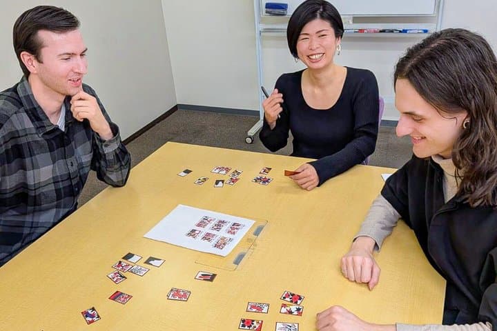 Kyoto Hanafuda Card Game Experience with Local English Learners — photo 4