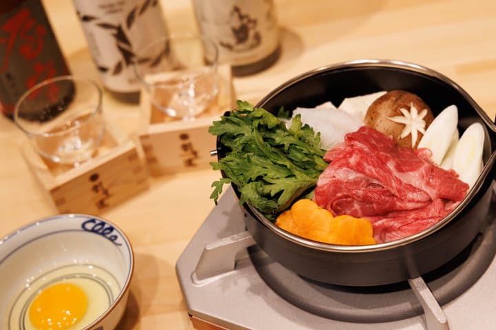 Japanese Sake Tasting & Wagyu Sukiyaki Cooking Class in Tokyo — photo 14