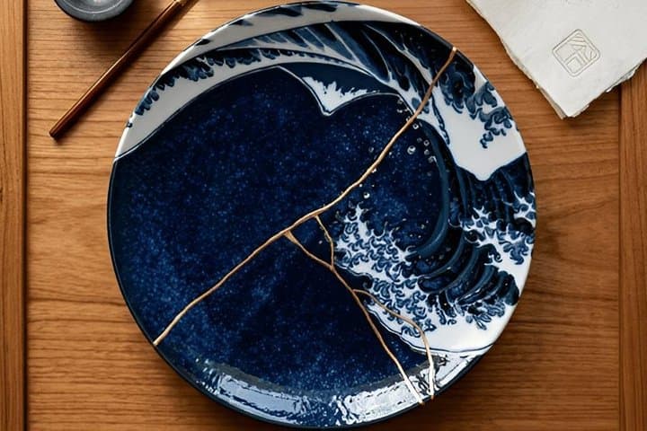 Kyoto Kintsugi Gold Repair Pottery Class — photo 9